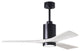 Matthews Fan, Patricia-3 Ceiling Fan, Matte Black, 52", Matte White