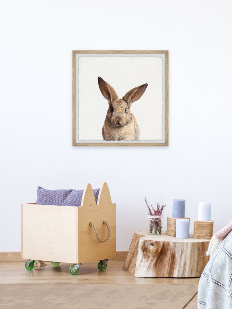 "Hop In" Framed Painting Print, 18x18