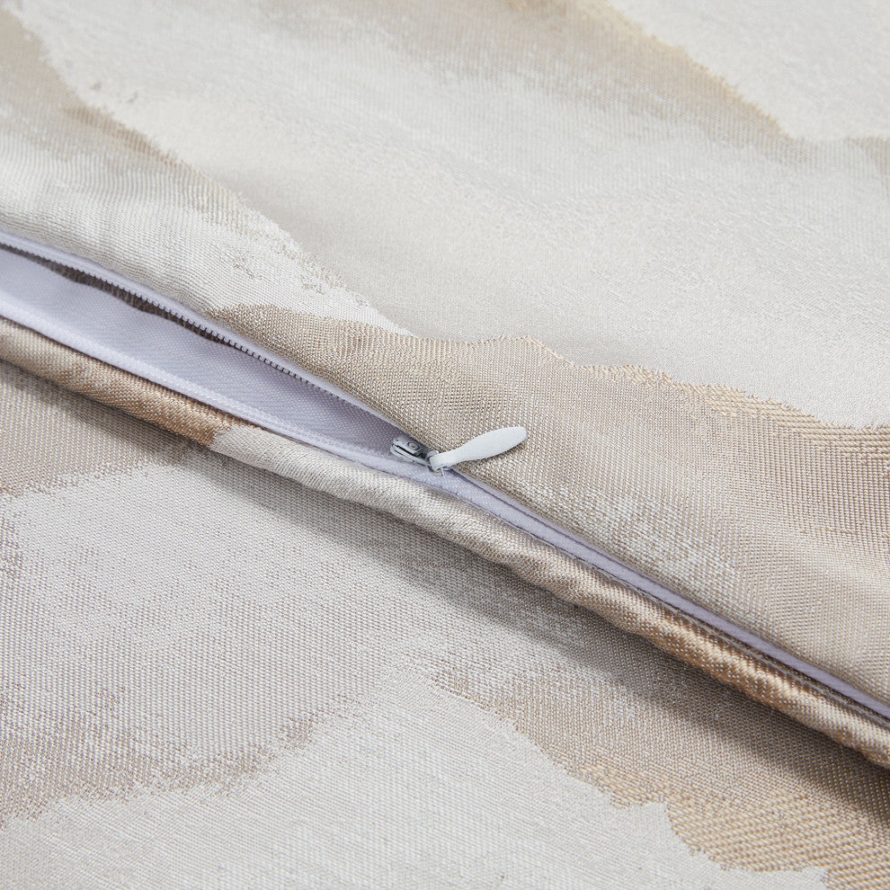 Serenity Modern Jacquard Comforter Set, 3PC, Super King