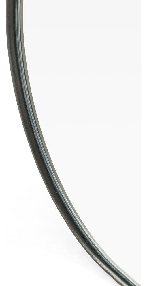 Bellvue Square Mirror-Rustic Black