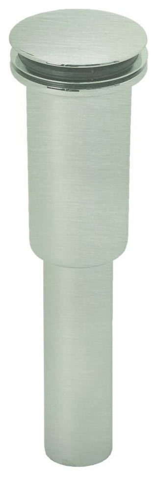 Umbrella Universal Lavatory Drain, Exposed, Satin Nickel