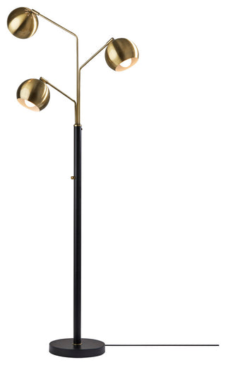 Emerson Tree Lamp, Antique Brass