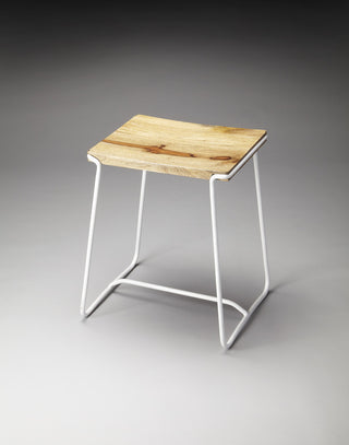 Butler Parrish Wood & Metal Stool