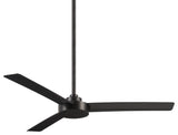 Minka Aire Roto 52" Ceiling Fan With 4-Speed Wall Control, Coal