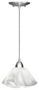 Jezebel Radiance Lily Small Pendant, White Cloud