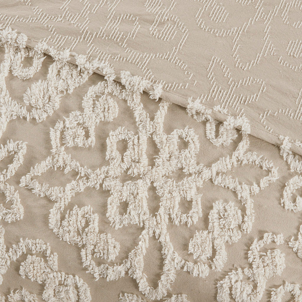 Madison Park Sabrina 3 piece Tufted Cotton bedspread set