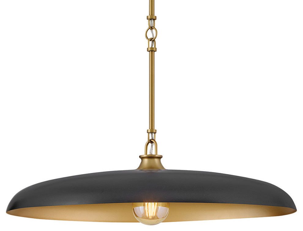 Hinkley Sadie Medium Dome Chandelier, Lacquered Brass