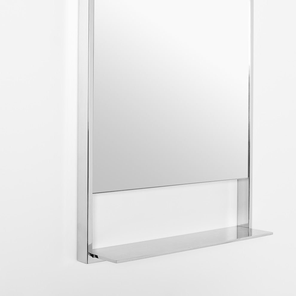 C Collection Mirror 28", Brushed