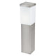 Eglo 1x60w Outdoor Path Light W/ Stainless Steel Finish & Opal Frosted Glass - 8