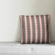 Southwestern Pattern, Pink and Gray Throw Pillow, 16"x16"