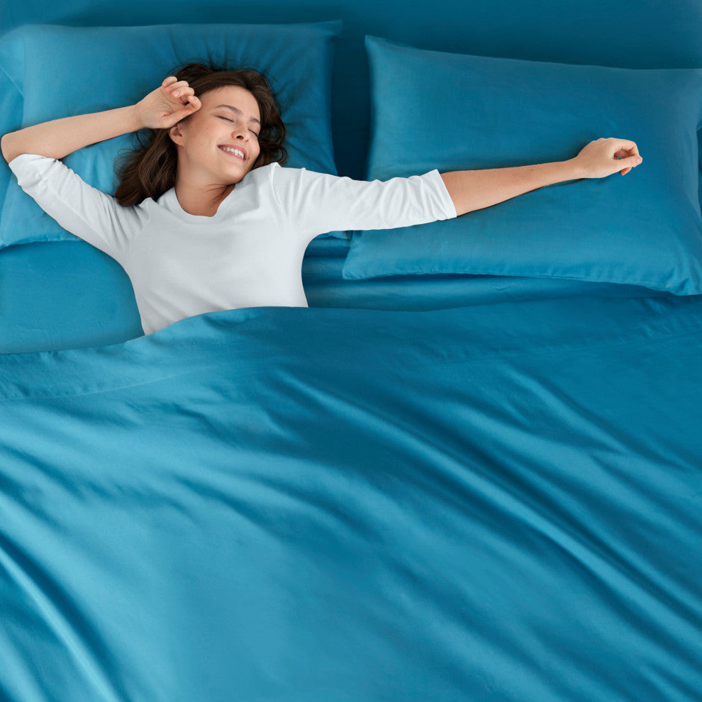 Intelligent Design Microfiber All Season Soft Touch Sheet Set, Teal