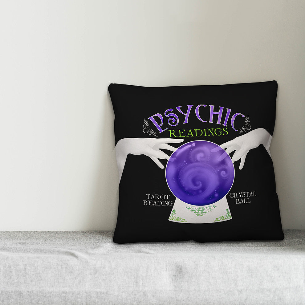 Psychic Readings 16"x16" Indoor/Outdoor Pillow