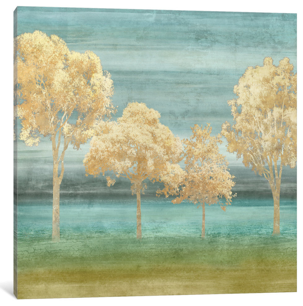 "Blue Horizons I" by Chris Donovan, Canvas Print, 26"x26"