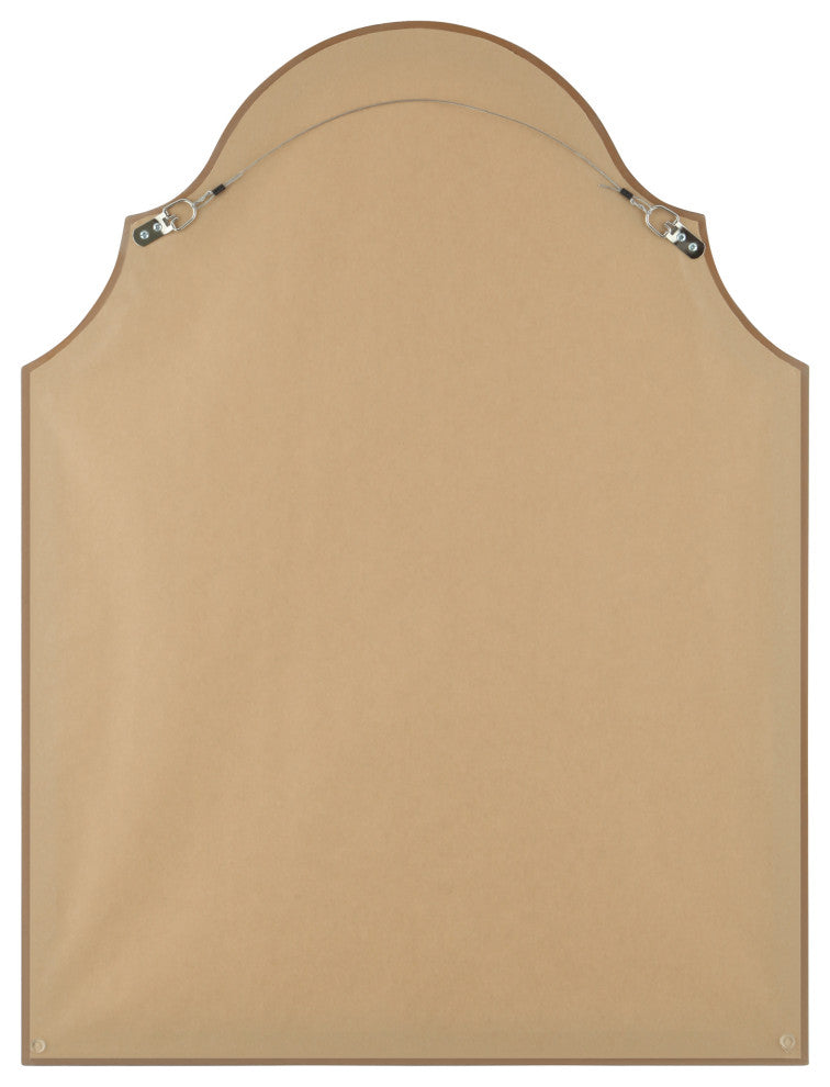 Vienne Framed Vanity Mirror, Peaks Cathedral, 24.4"x32.4", Autumn Bronze
