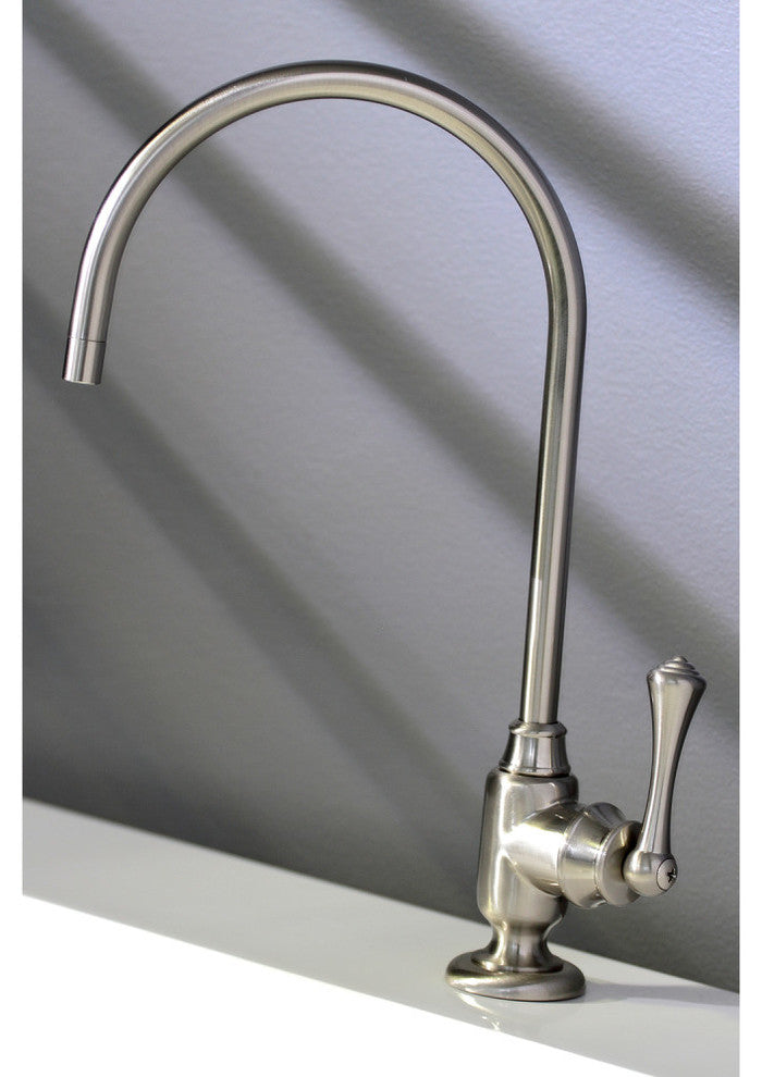 Kingston Brass Single-Handle Water Filtration Faucet, Brushed Nickel