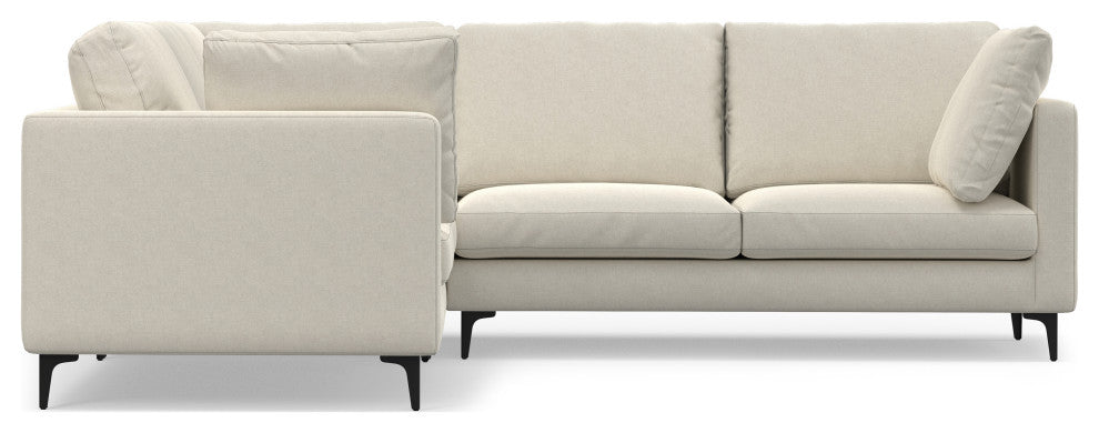 Ava Corner Sectional in Tightly Woven Performance Fabric