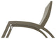 Dune Sling Stackable Outdoor Hydro-Lounge Chaise, Elevation Stone/Beachwood