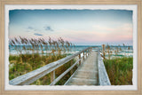 "Beach Board Walk" Framed Painting Print, 30x20