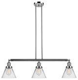 Innovations Lighting 213-Pn-S-G42-Led 3 Light Dimmable Led Island Light