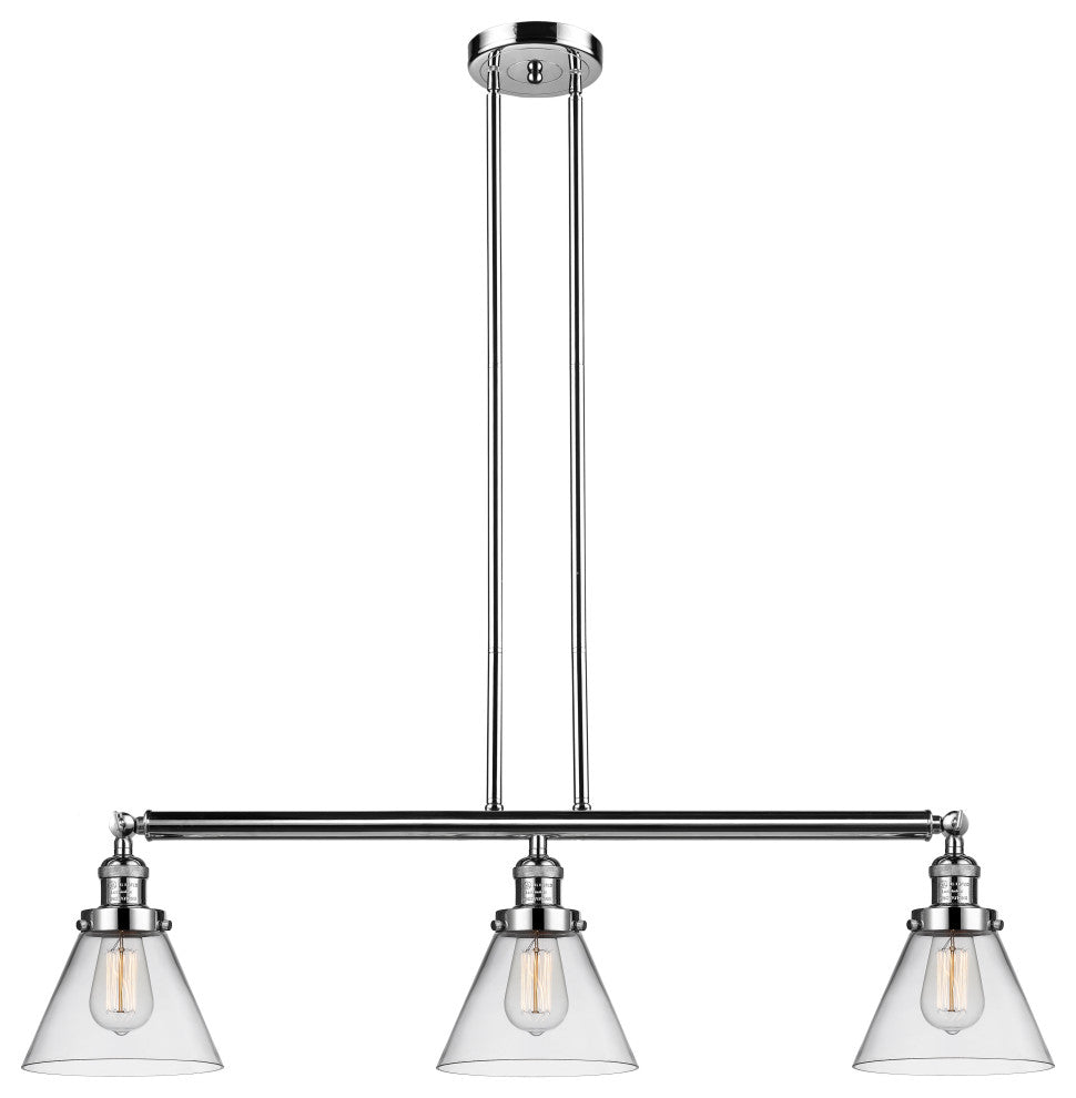 Innovations Lighting 213-Pn-S-G42-Led 3 Light Dimmable Led Island Light