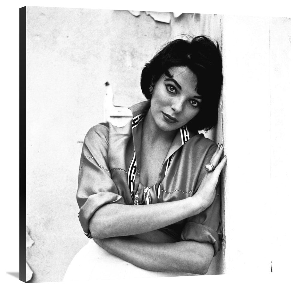 "Joan Collins" Stretched Canvas Giclee by Hollywood Photo Archive, 36x36"