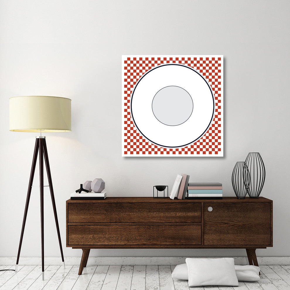 "Mealtime: Picnic - Plate" Digital Paper Print by BG.Studio, 42"x42"