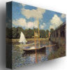 'Bridge at Argenteuil II' Canvas Art by Claude Monet