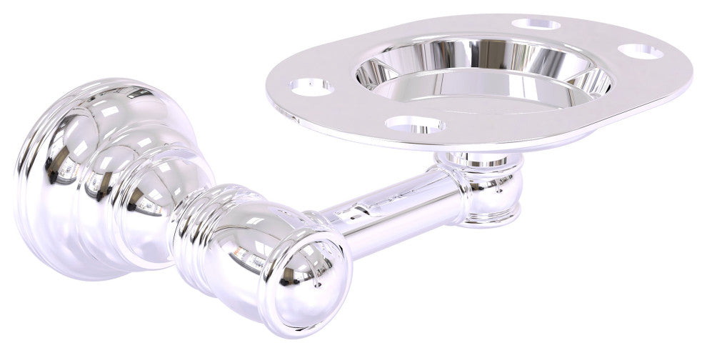 Carolina Tumbler and Toothbrush Holder, Polished Chrome
