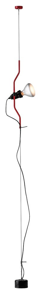 Flos Parentesi Dimmer Pendant Light, Red