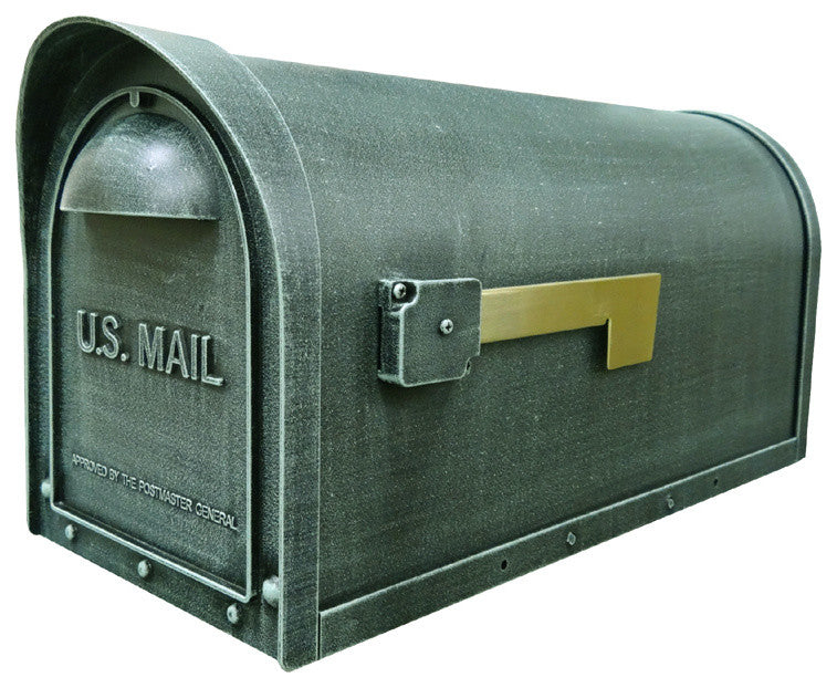 Classic Curbside Mailbox, Verdigris