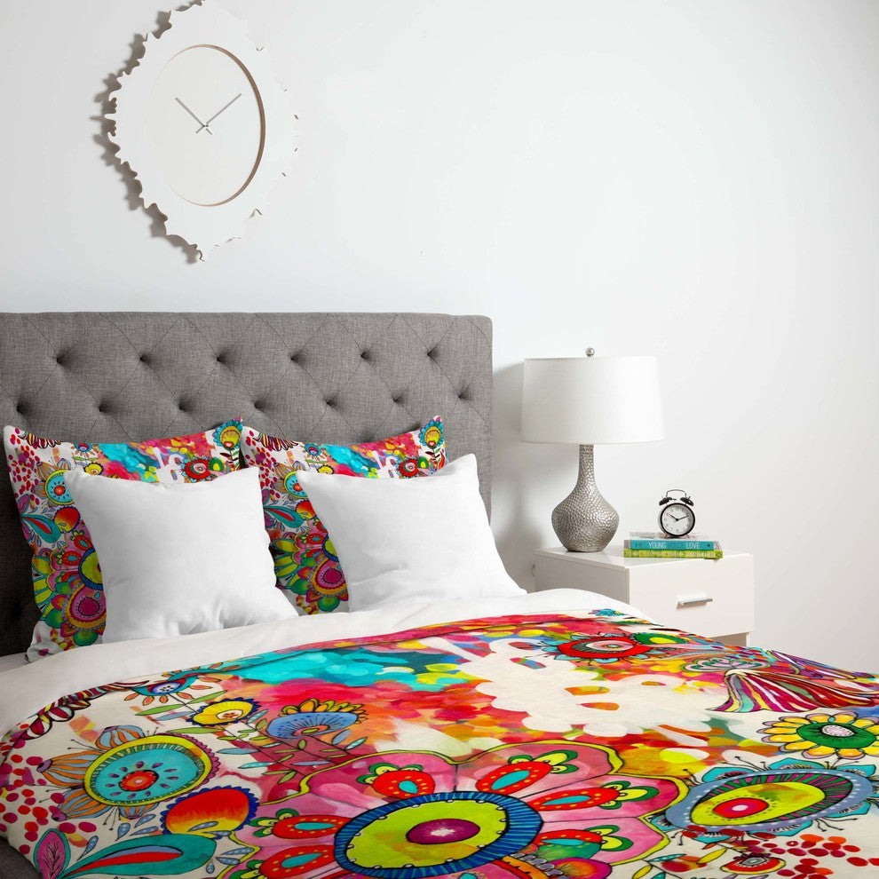 Deny Designs Stephanie Corfee Miss Penelope Duvet Cover - Lightweight