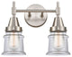 INNOVATIONS LIGHTING 447-2W-SN-G182S-LED Caden 2 Light 17 inch Bath Vanity Light