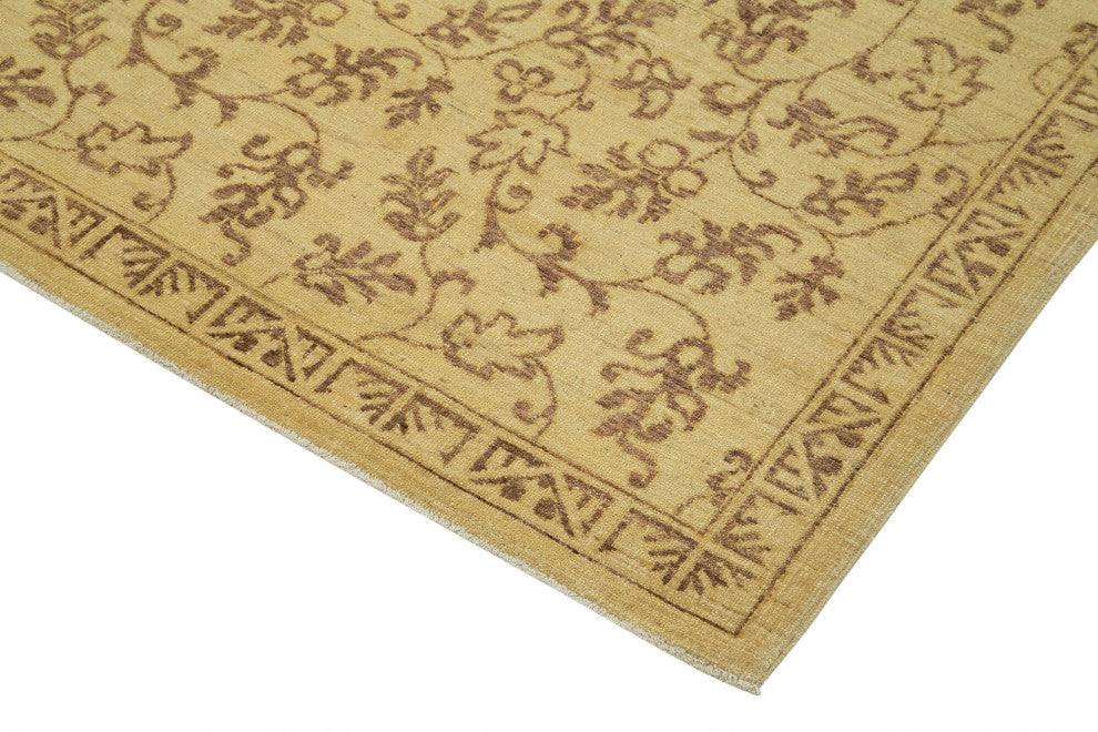 Rug N Carpet - Hand-Knotted Oriental 8' 2" x 9' 7" Unique Oushak Area Rug