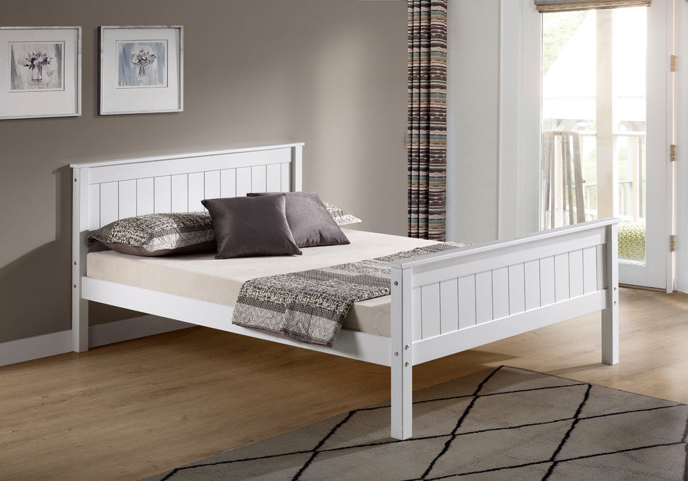 Harmony Full Bed, White