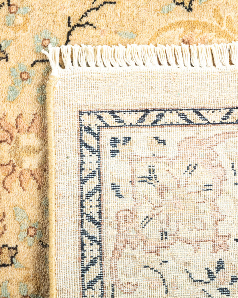 Mogul, One-of-a-Kind Hand-Knotted Area Rug Ivory, 2'6"x11'3"