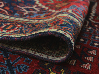 Fine Vintage Distressed Ariannie Red Rug