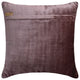 Luxury Throw Pillow Covers 16" x 16" Pillowcase Purple Velvet Striped - Morado
