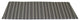 Double Rocker Seat Cushion, Gray Stripe