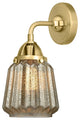 Innovations 288-1W-SG-G146-LED Chatham 1 Light 6" Sconce, Satin Gold