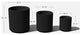 Veradek Demi Series Demi Trio (12in; 16in; 20in) Bundle, Black