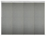 Lucienne 4-Panel Track Extendable Vertical Blinds 48-88"W