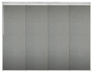 Lucienne 4-Panel Track Extendable Vertical Blinds 48-88"W