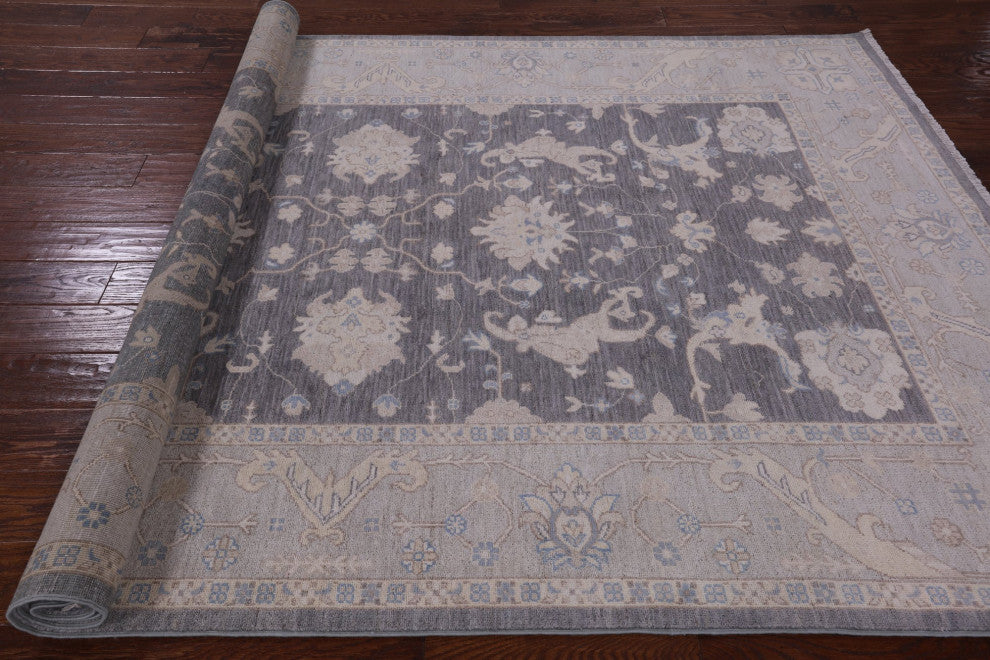 5' 10" X 9' 2" Peshawar Hand-Knotted Rug Q4873