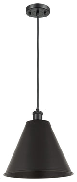 Ballston Cone Mini Pendant, Matte Black