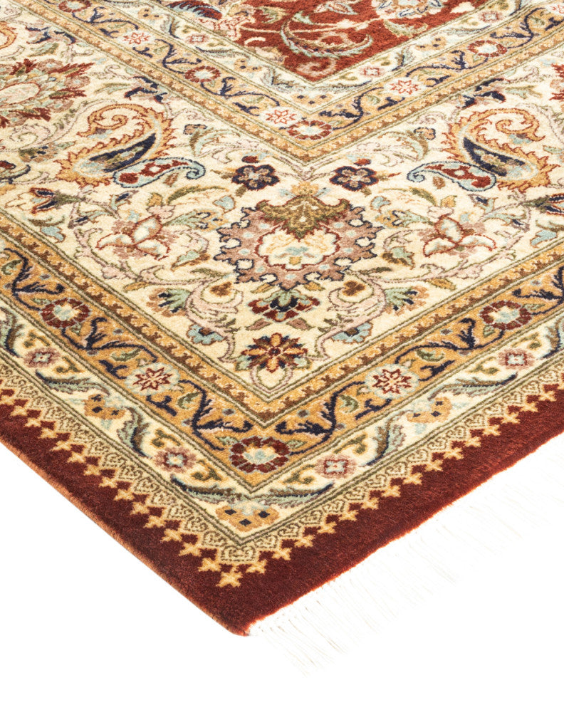 Mogul, One-of-a-Kind Hand-Knotted Area Rug Orange, 9' 1" x 12' 1"
