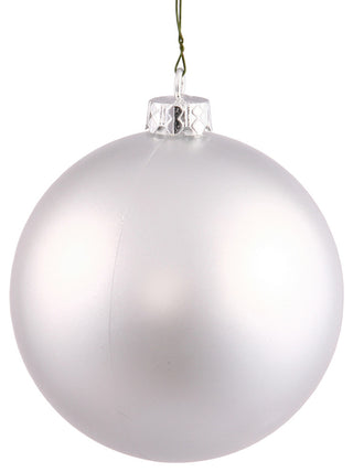 3" Silver Splendor Matte Ball 32/Box