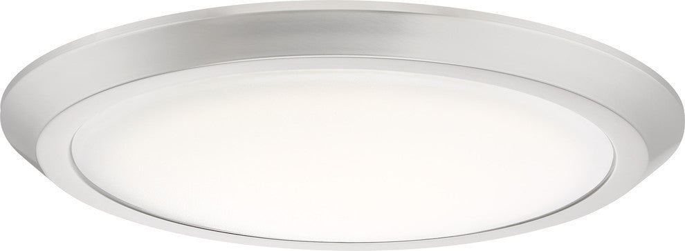 Quoizel VRG1616BN Flush Mount, Brushed Nickel Finish