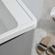 Fresca Tuscany 36" Gloss Gray Wall Hung Cabinet With Integrated Sink