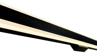 Malibu LED Integrated Black Outdoor Wall Light