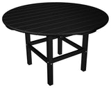Polywood Kids 38" Dining Table, Black